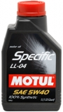 Ulei MOTUL SPECIFIC LL-04 5W40 - eMagazie - Ulei motor pentru SSANGYONG Musso / Musso Sports Pickup 2.9 D