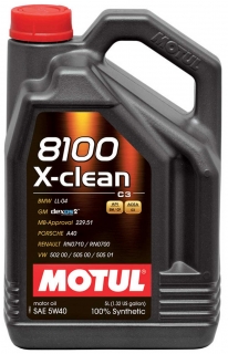 Ulei MOTUL 8100 X-CLEAN 5W40